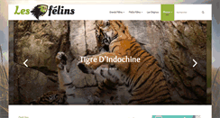 Desktop Screenshot of les-felins.com